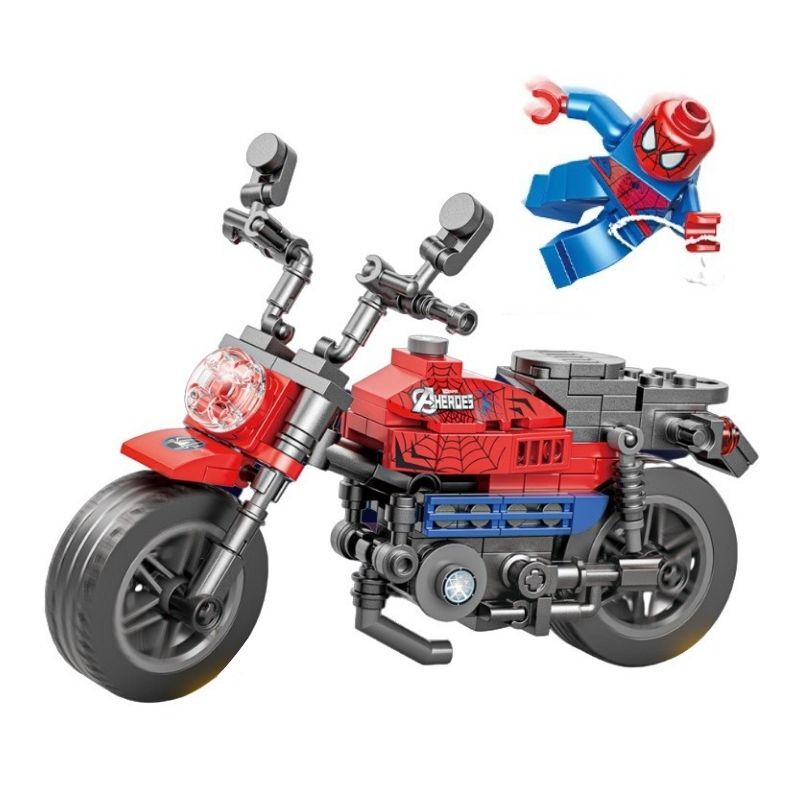 Bric Moto Spiderman