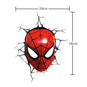 Marvel Spiderman Voiture Intérieur Moteur Démarrage Arrêt Bouton de  Protection Couverture Décoration Autocollant Voiture Intérieur Accessoires  